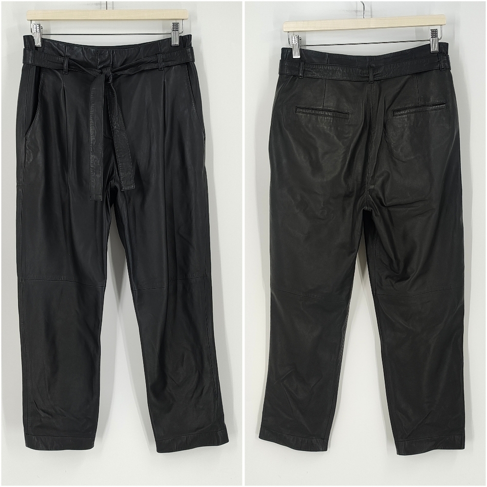 Judith & Charles Lamb Leather Pants